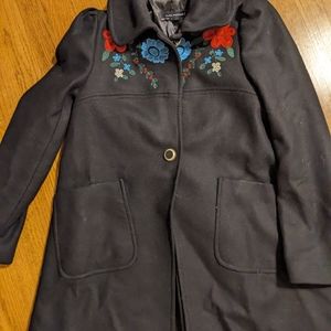 Zara navy coat